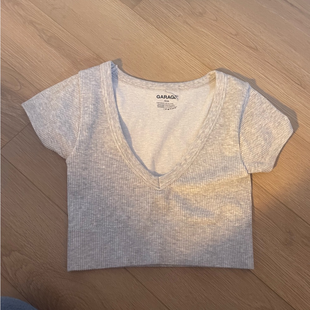 GARAGE CROPPED T SHIRT